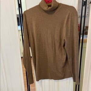 Chico's Classic Brown Turtleneck Sweater